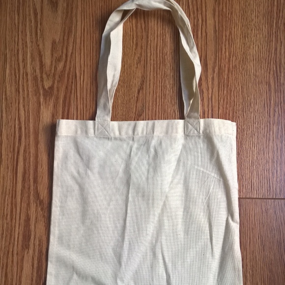Muji Handbags - MUJI small cotton shopping tote